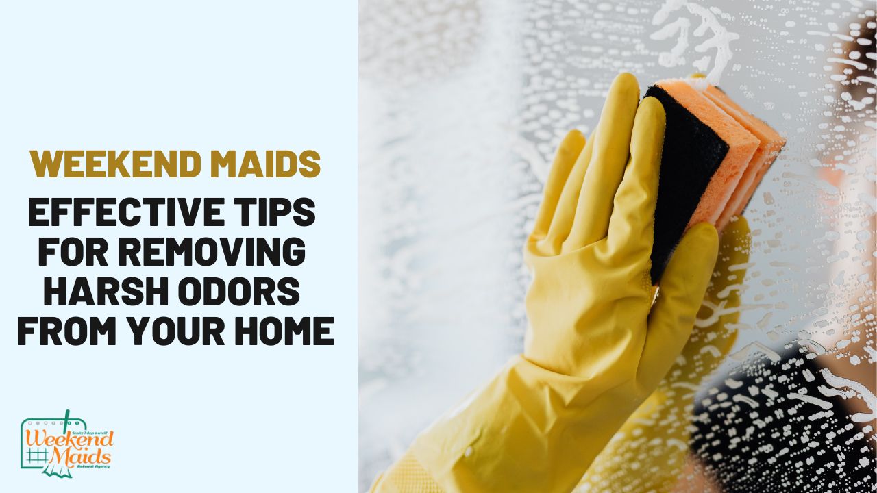 tips to remove harsh odors from your home